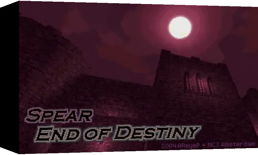 Spear End of Destiny — box-3D (WOR)