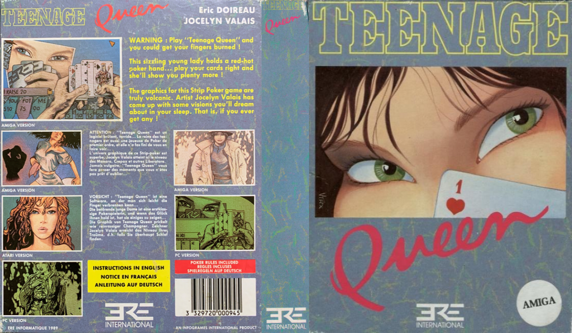 Teenage Queen — box-texture (EU)