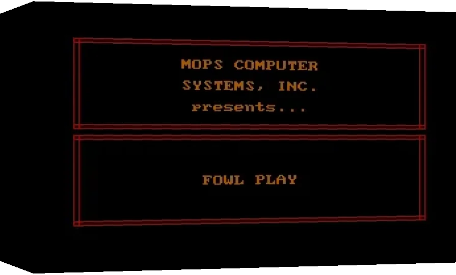 Fowl Play — box-3D (WOR)
