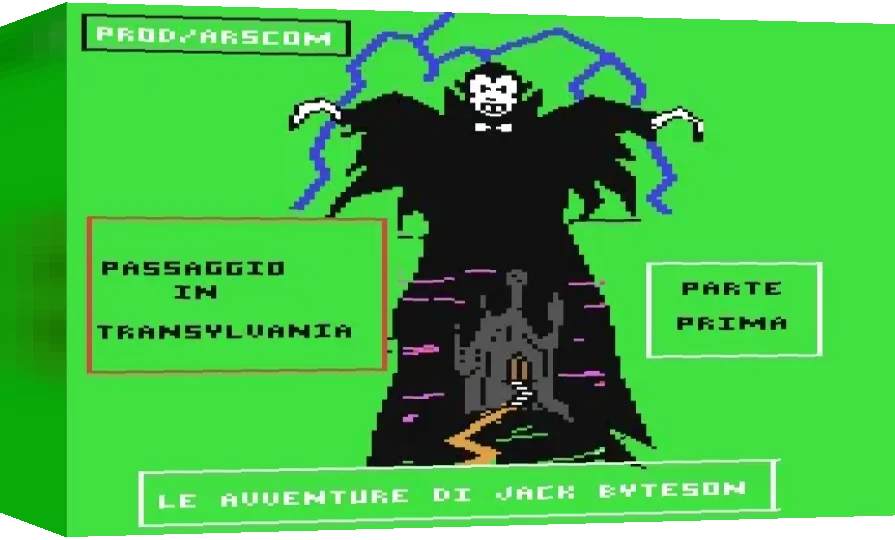 Le Avventure di Jack Byteson : Passaggio in Transilvania — box-3D (WOR)
