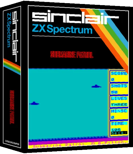 Submarine Patrol — box-3D (SS)
