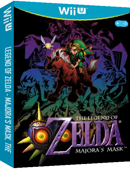 Legend of Zelda - Majora's Mask, The — box-3D (WOR)