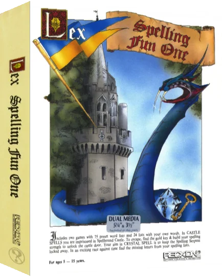 Spelling Fun One — box-3D (EU)