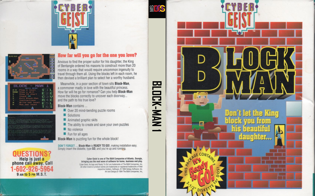 Block Man — box-texture (EU)