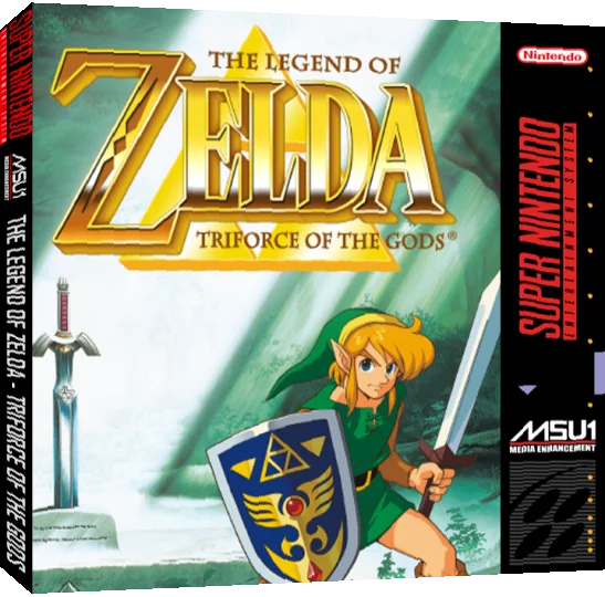 The Legend of Zelda: Triforce of the Gods — box-3D (WOR)