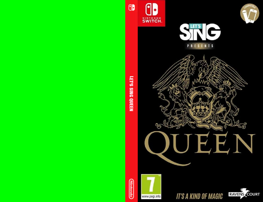 Let's Sing Queen — box-texture (EU)