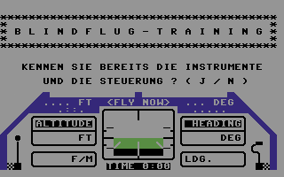 Blindflug-Training — sstitle (DE)