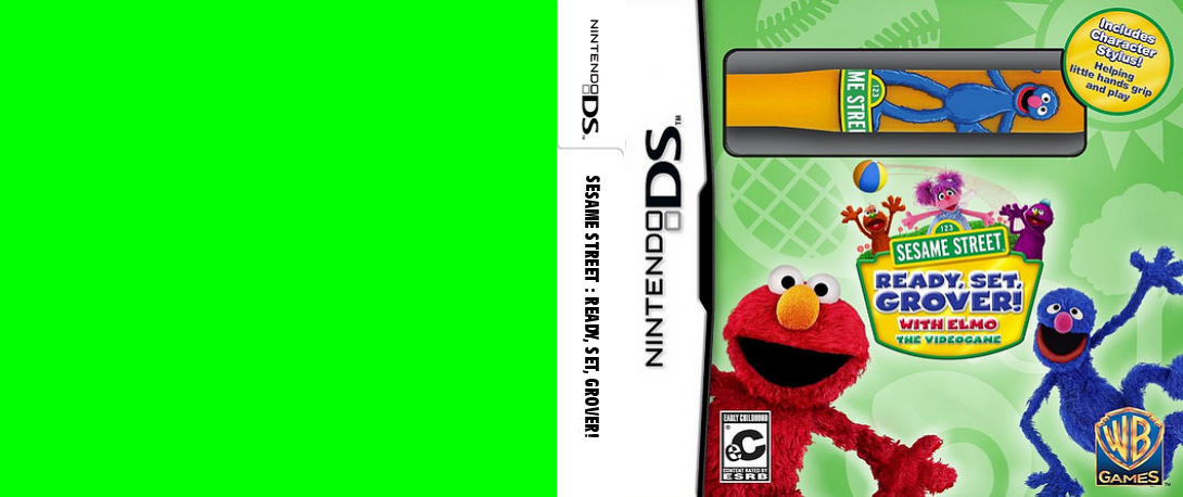 Sesame Street - Ready, Set, Grover! — box-texture (US)