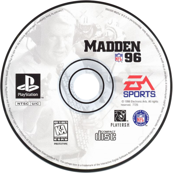 Madden NFL 96 — support-texture (US)