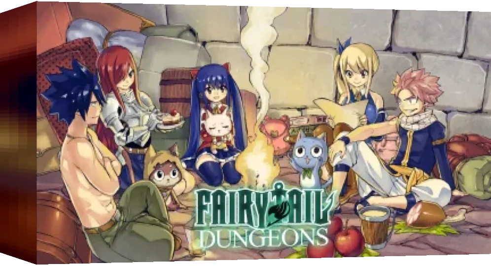Fairy Tail: Dungeons — box-3D (WOR)