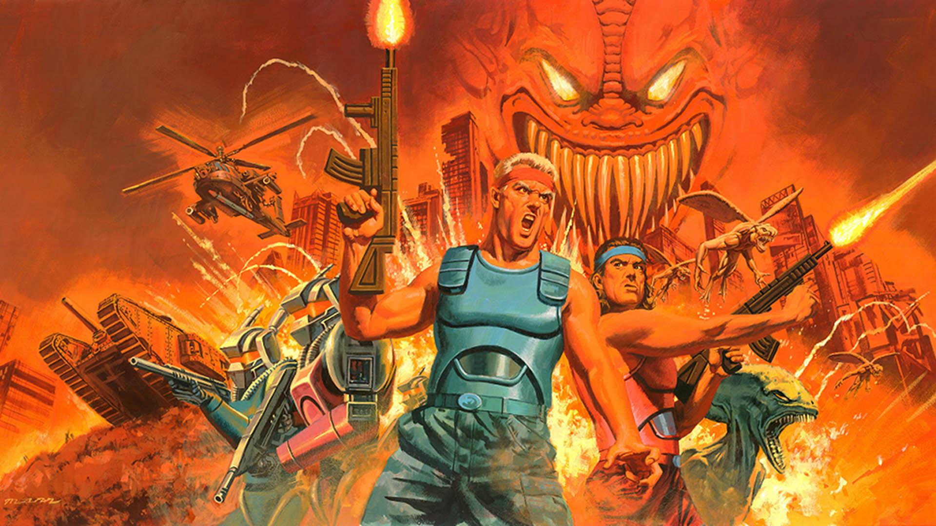 Contra Anniversary Collection — fanart
