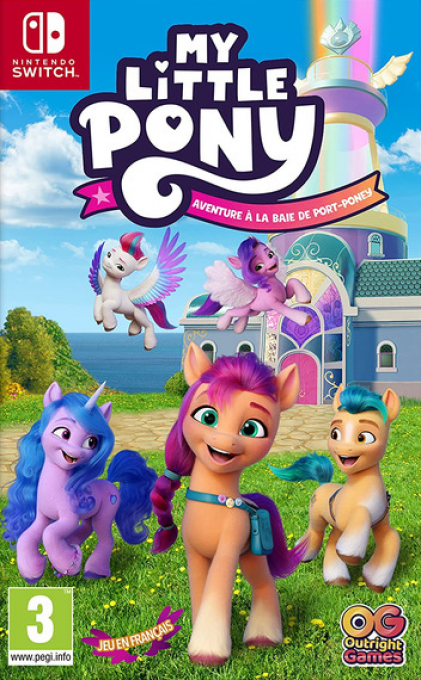 My Little Pony - A Maretime Bay Adventure — box-2D (FR)