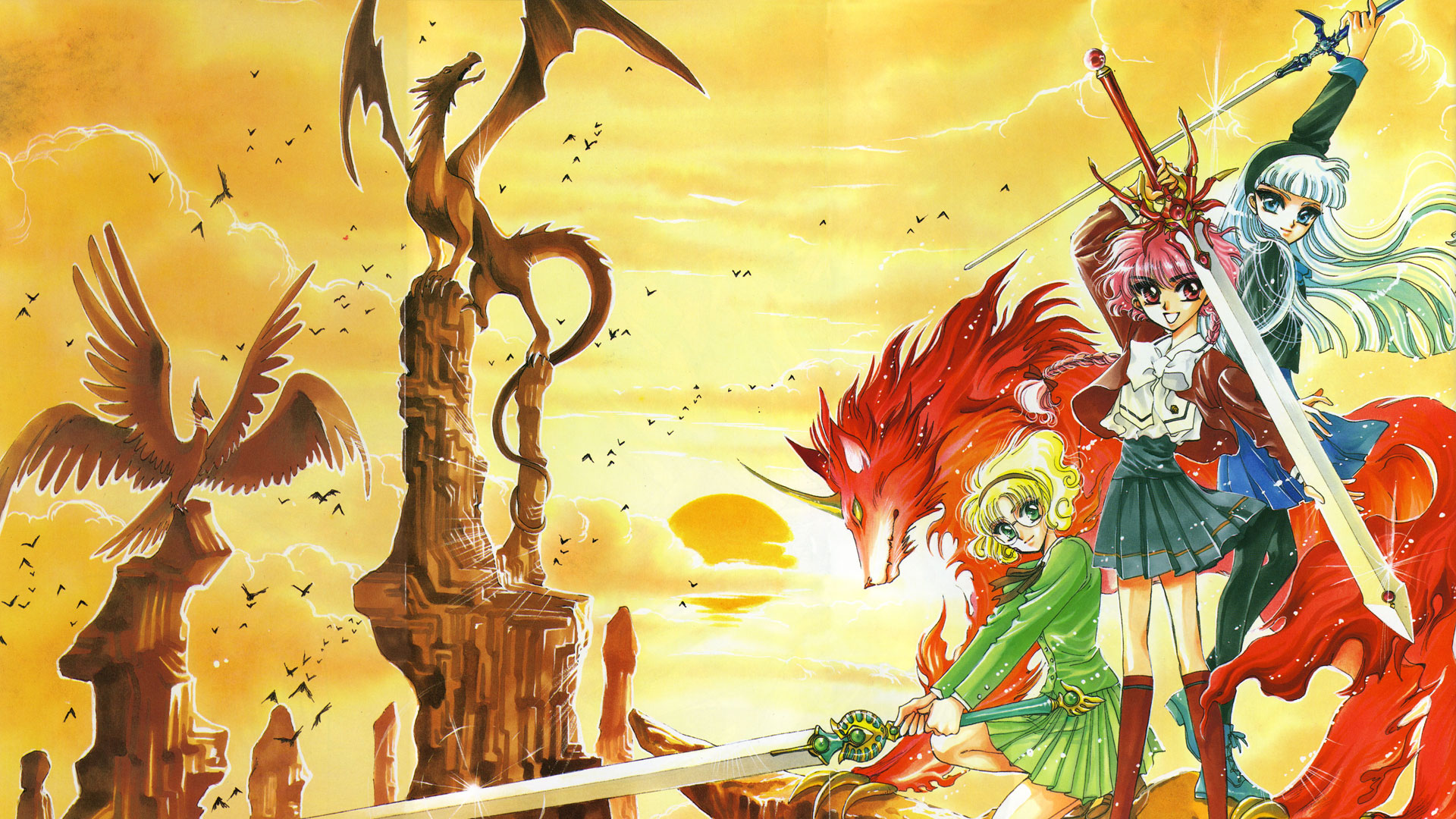 Magic Knight Rayearth — fanart