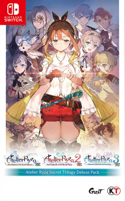 Atelier Ryza : Secret Trilogy Deluxe Pack box art