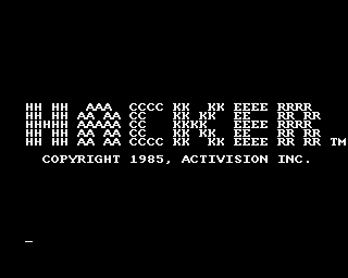 Hacker — sstitle (WOR)