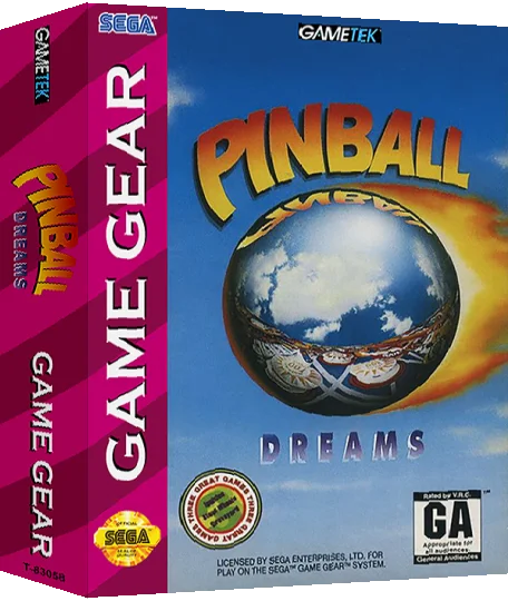Pinball Dreams — box-3D (US)