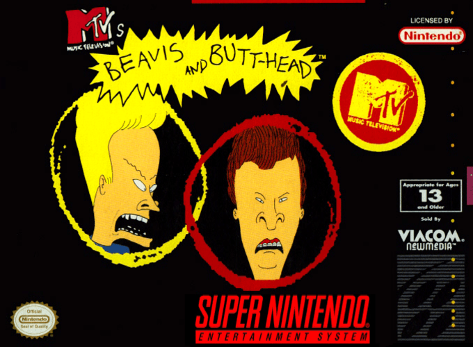 Beavis And Butt-head box art