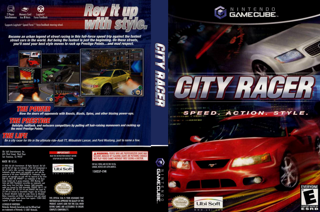 City Racer — box-texture (US)