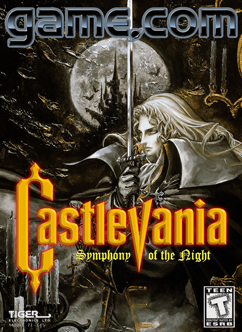CastleVania - Symphony of the Night box art