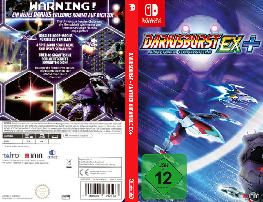 Dariusburst - Another Chronicle EX+ — box-texture (DE)
