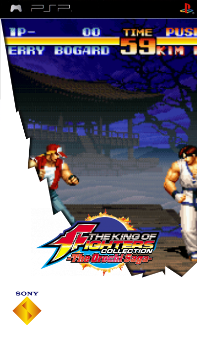 King of Fighters Portable '94-'98, The - Chapter of Orochi — box-2D (SS)