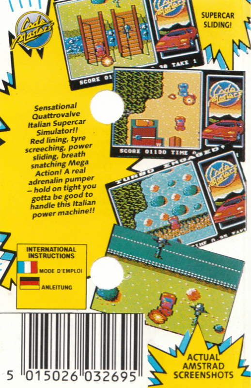 Italian Supercar — box-2D-back (EU)