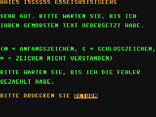 Morselehrgang — ss (WOR)