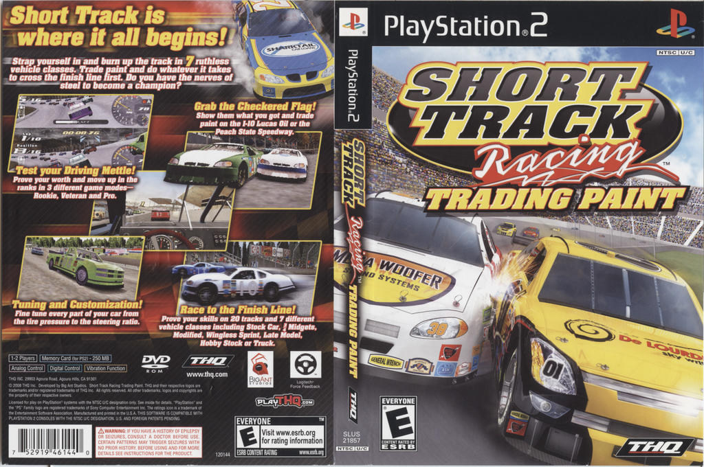 Short Track Racing - Trading Paint — box-texture (US)