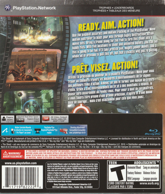 Shoot, The — box-2D-back (CA)