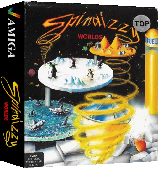 Spindizzy Worlds — box-3D (WOR)
