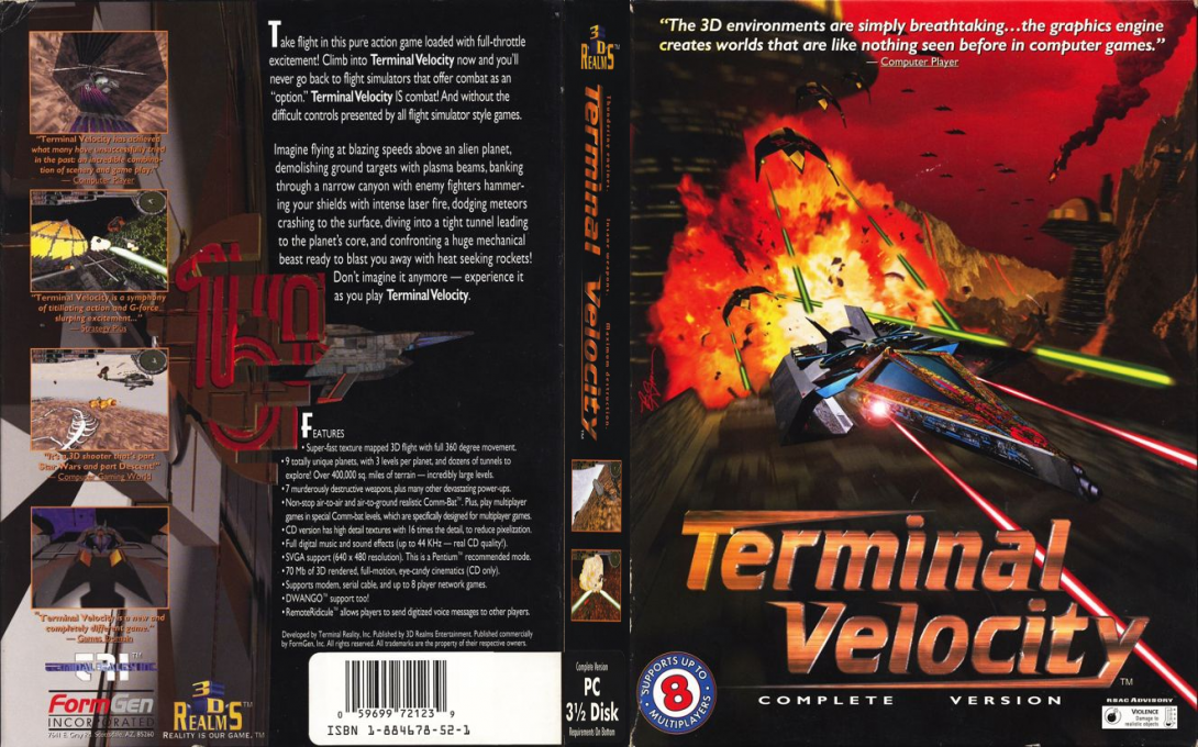 Terminal Velocity — box-texture (US)