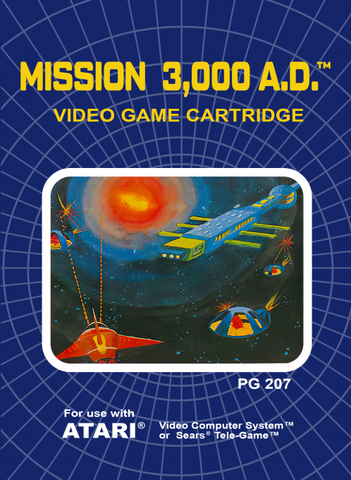 Mission 3,000 A.D. — box-2D (EU)