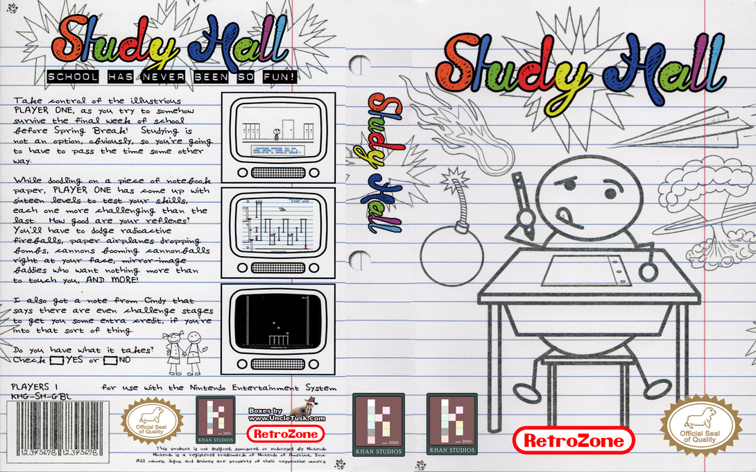 Study Hall — box-texture (US)