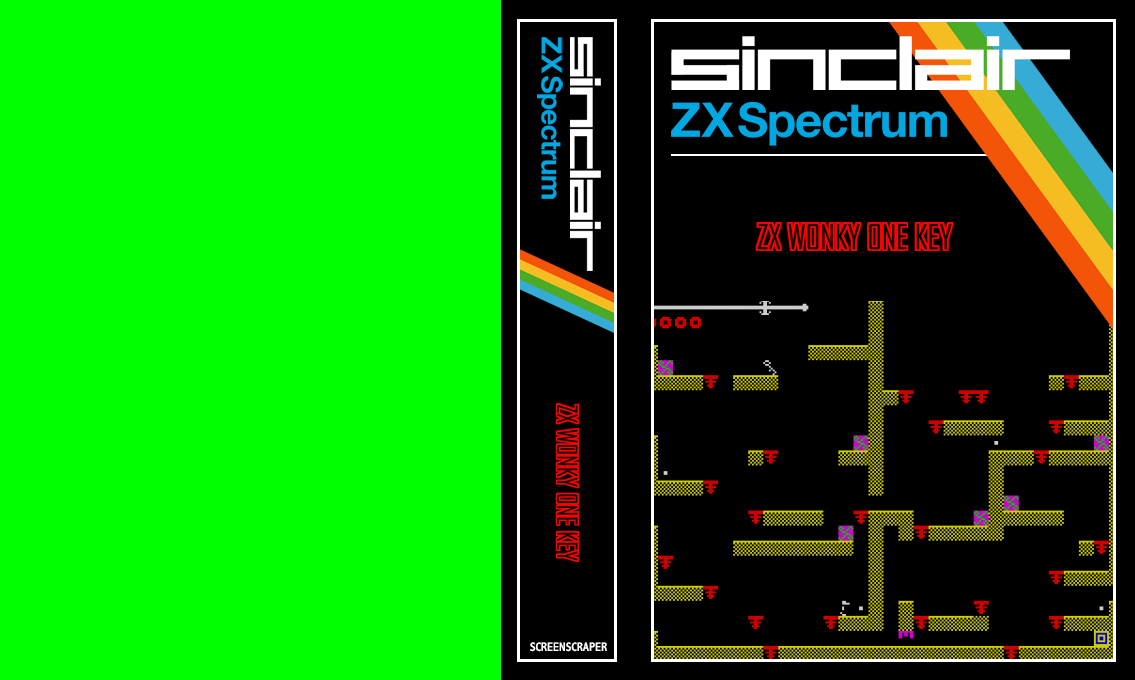 ZX Wonky One Key — box-texture (SS)