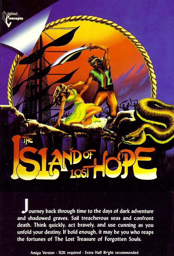 Island of Lost Hope, The box art