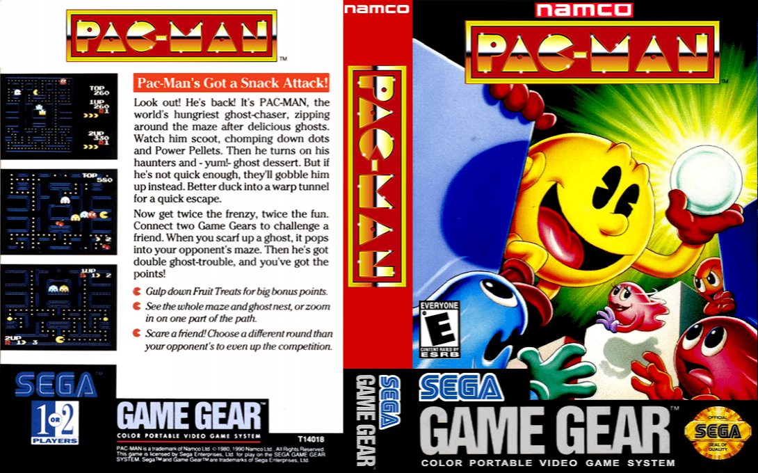 Pac-man — box-texture (US)