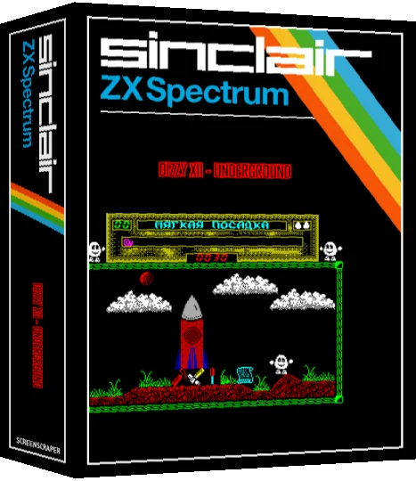 Dizzy XII - Underground — box-3D (SS)