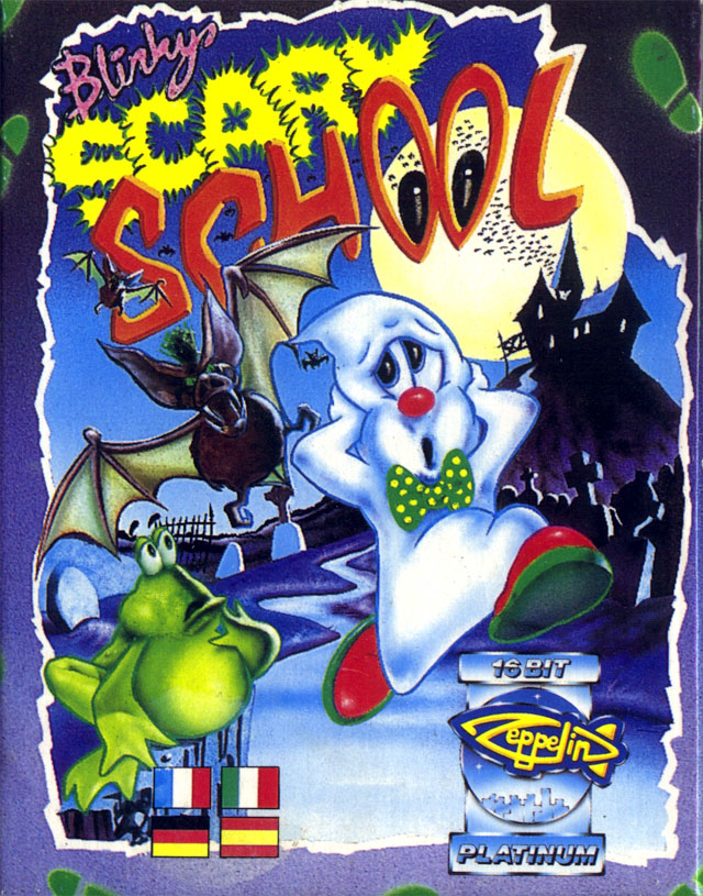 Blinky's Scary School box art