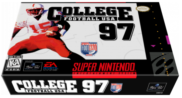 College Football Usa 97 — box-3D (US)