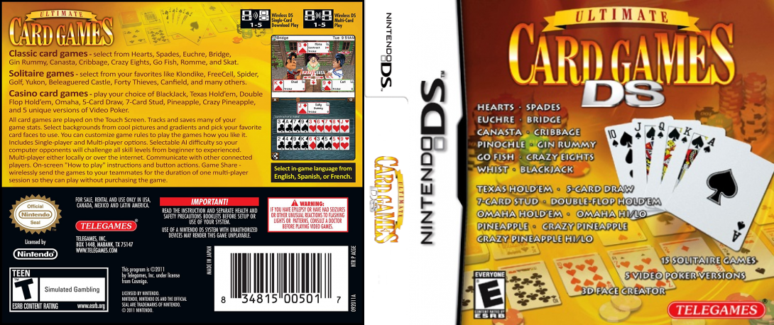 Ultimate Card Games — box-texture (US)