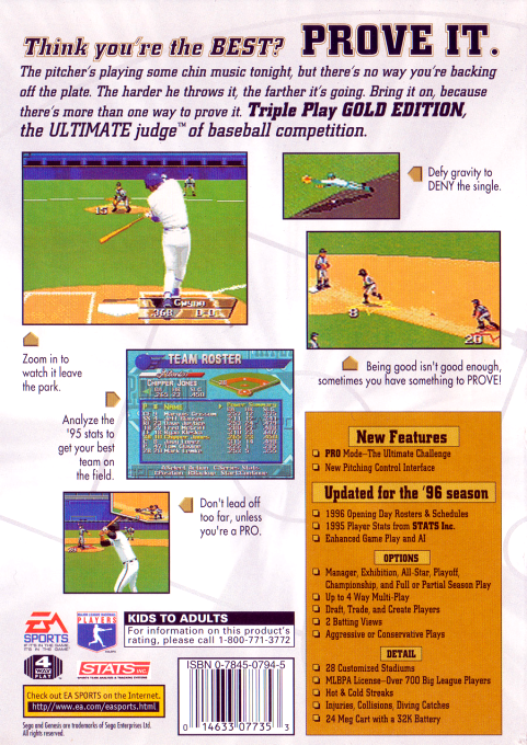 Triple Play Gold — box-2D-back (US)