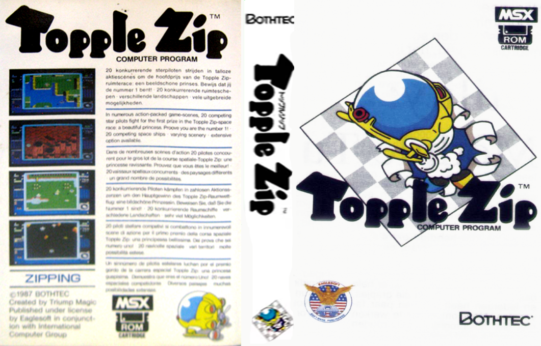 Topple Zip — box-texture (EU)