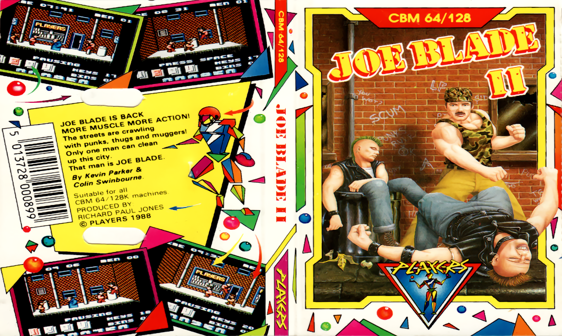 Joe Blade 2 — box-texture (EU)