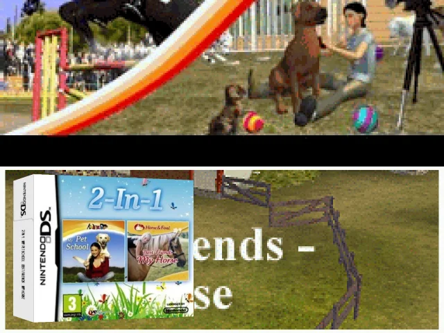 2 in 1 - My Pet School + Best Friends - My Horse — mixrbv2 (EU)