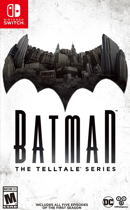 Batman - The Telltale Series box art