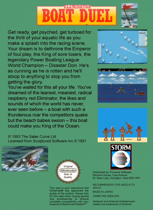 Eliminator Boat Duel — box-2D-back (EU)