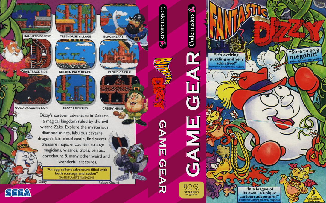 Fantastic Dizzy — box-texture (US)
