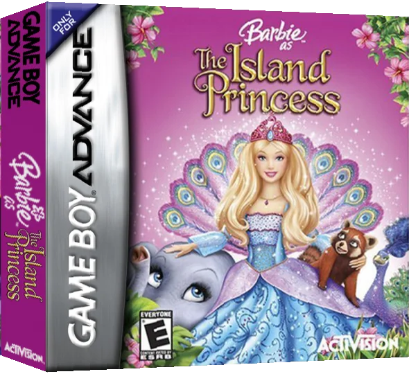 Barbie as The Island Princess — box-3D (US)