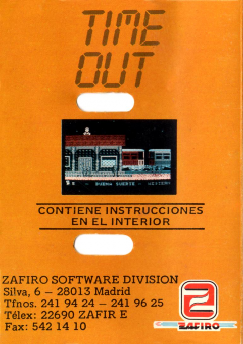 Time Out — box-2D-back (SP)