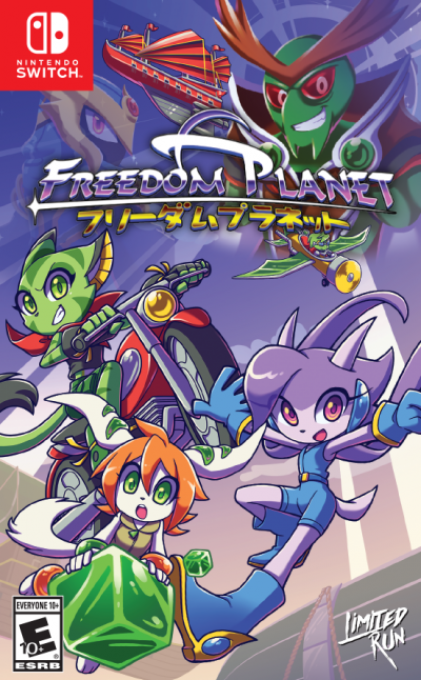 Freedom Planet box art